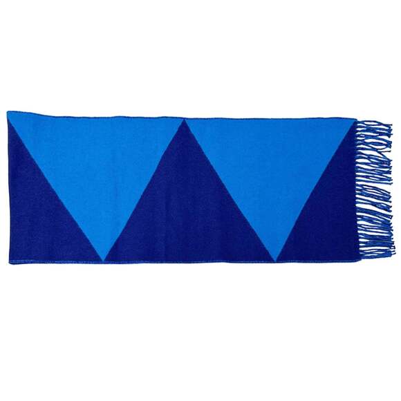 HERMES Authentic Blue Scarf - Picture 3 of 10